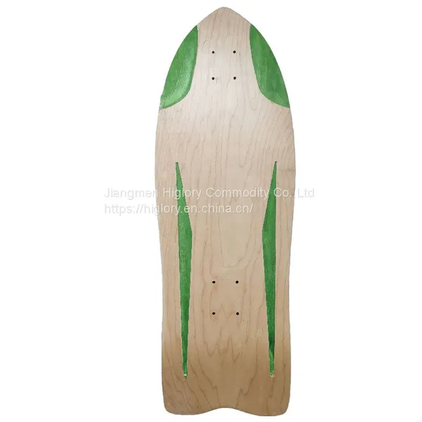 Hot Selling Factory Customized New Design 7ply Fish Cruiser Skateboard Deck Surf Skateboard Deck photo-3