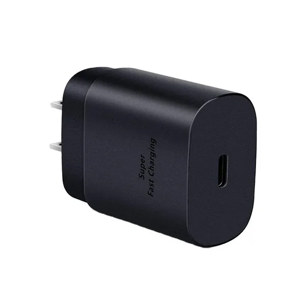 EU Mobile Phone Wall Type C Fast Charger Cable Adapter 25W PD Charger For Samsung Charges photo-3