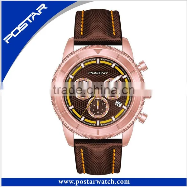 Genuine Leather Watch Automatic Mechanical Watch Vintage Watches photo-4