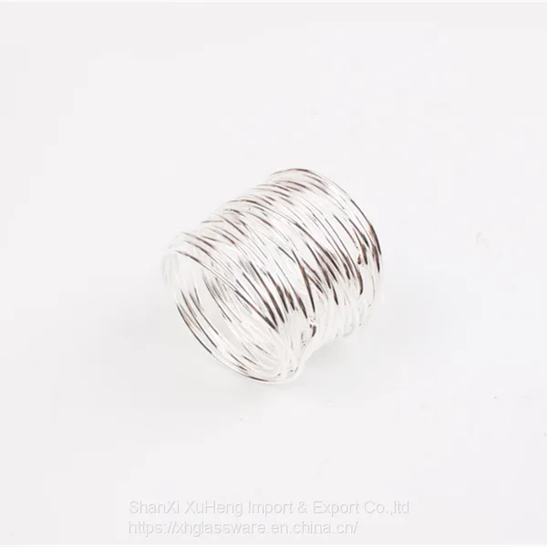 Ready Stock Various Colored Metal Wire Cheap Napkin Ring With Fast Shipping photo-3