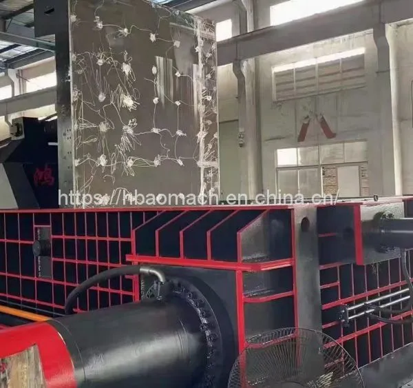 Y81-400 Compressor Scrap Metal Baler Machine for Recycling