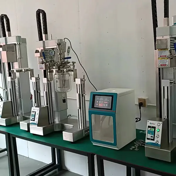 AMM-2S Laboratory Vacuum Stirring Emulsifier - Reaction Kettle for Research and Development of High Viscosity Resin Mixing photo-5