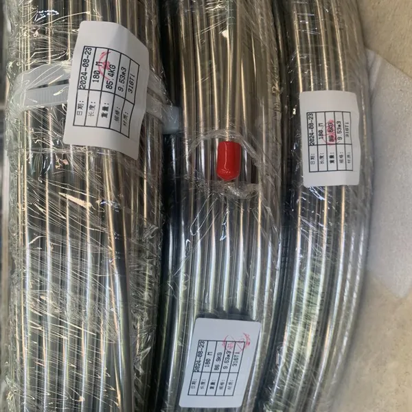 Special 316Ti9.53 * 3 Ultra Long Hydraulic Control Pipeline for Downhole Hydraulic Valve of Drilling Blowout Preventer, Resistant to High Pressure and Corrosion