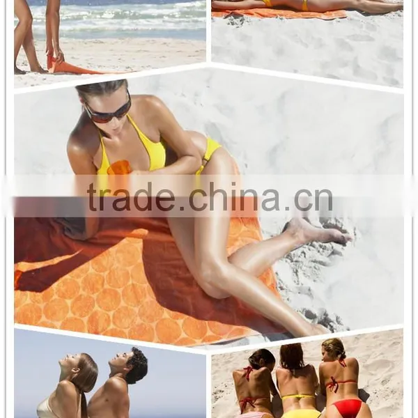 Elegant Cozy Eco-friendly Water Absorbent Microfiber Printed Beach Towel Supplier's Choice photo-6