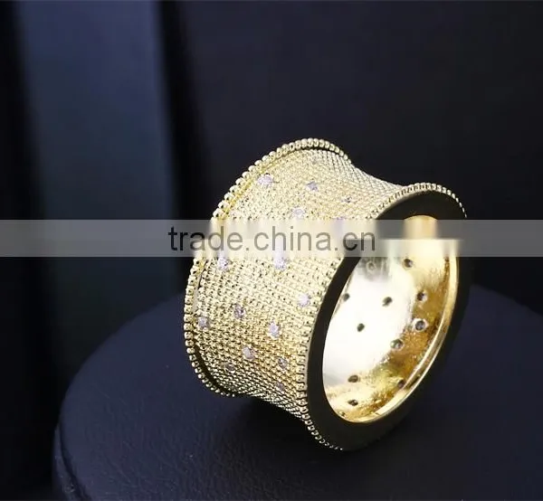 New Designer Ring Pave Setting Cubic Zirconia Statement Grand Party Best Ring photo-5