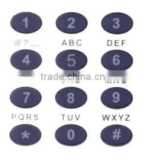 Telephone Set Rubber Keypad