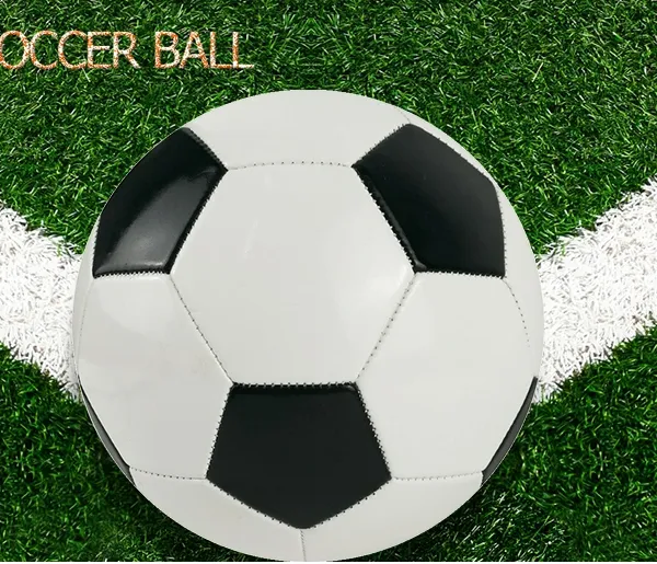 Custom Logo Machine Stitiched 32 Panel Promotional Footballs Soccer Balls