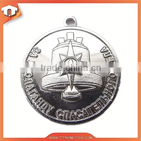 Custom Honor Souvenir Sliver Medal With Ribbon photo-4