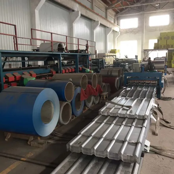 Best Price Building Material PPGI Sheet Color Coated Galvanized Steel Corrugated Roofing Sheet photo-5