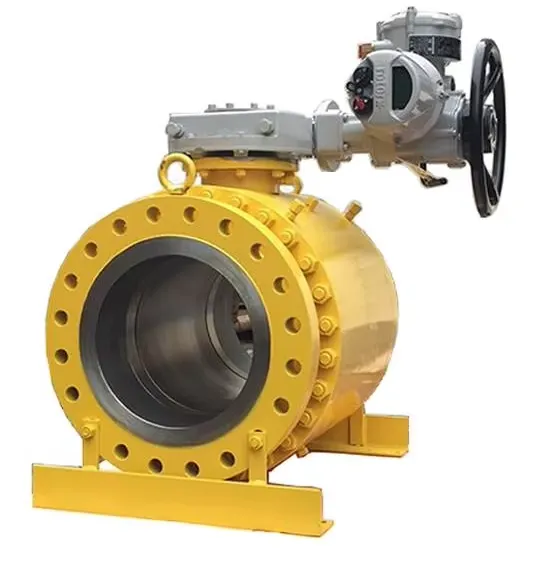 Large Caliber Electric Forged Steel Ball Valve With Hard Seal High Temperature and High Pressure Resistance A105 Material photo-4