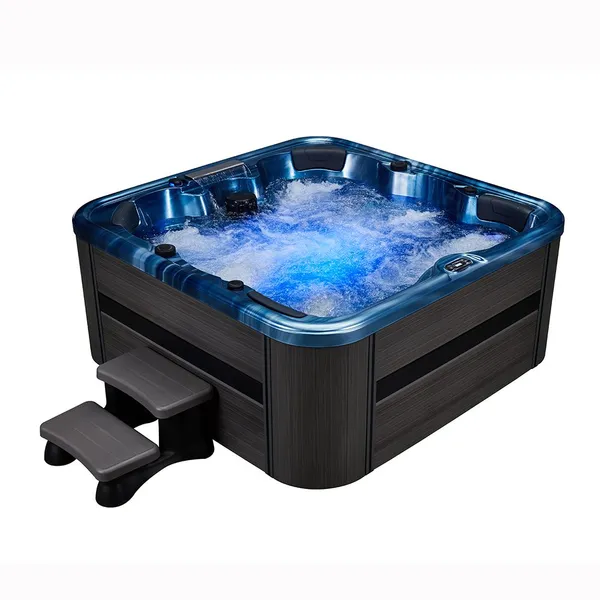 Banheira de massagem Whirlpool de alta qualidade para Bangladesh. A operação silenciosa garante uma experiência tranquila sem perturbar os outros.