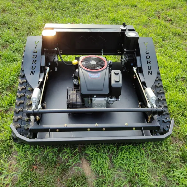 Vigorun VTLM800 Mountain Mower Exceptional Slope Climbing 452CC Gasoline Engine  Track-Mounted Mower RC
