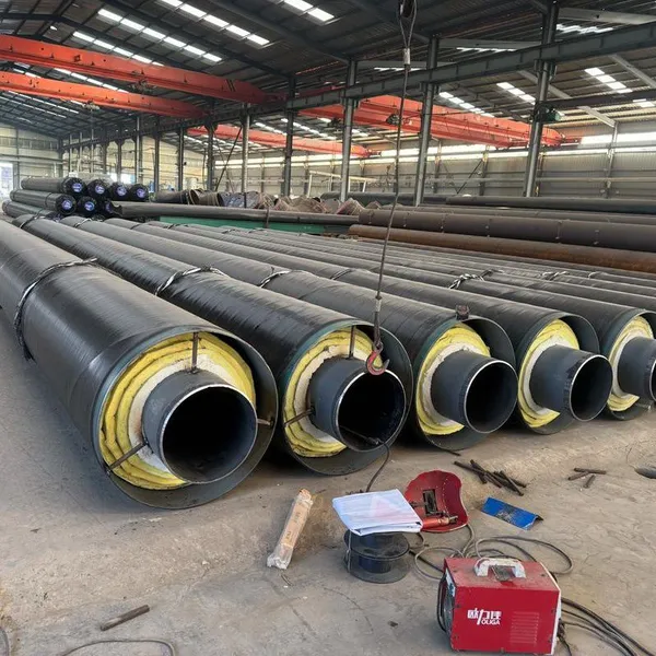 High Density Polyurethane Foam Pre‑insulated Steel Pipe Direct Buried Hot Water Heating Insulation Pipe photo-4