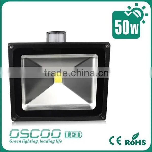 Oscoo Manufacturer Hot IP65 Die Casting Aluminium CE&Rohs 50 Watt IR LED Flood Lighting With Epistar Chip & Meanwell Driver photo-2
