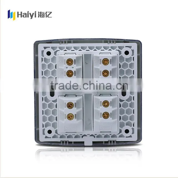 Hot Sale 4 Gang Switch Wall Switvh New Design Made in China photo-4