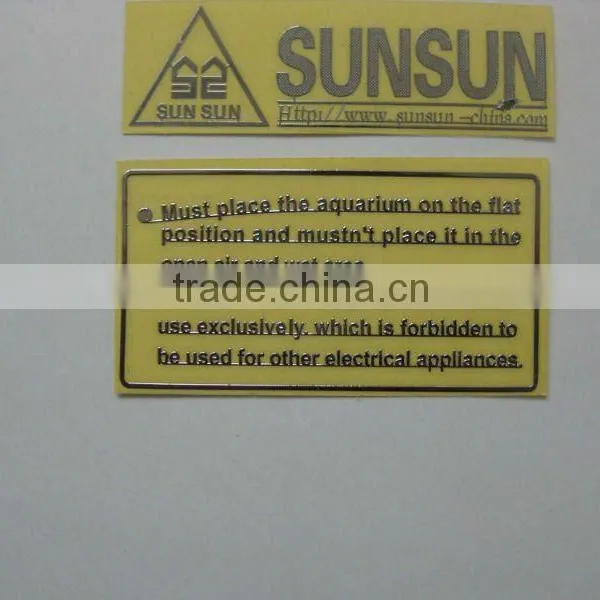 Metallic Sticker