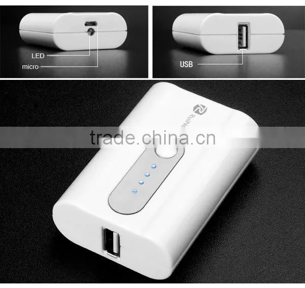 OEM PowerBank PB013 - High Quality 18650 Battery, Rohs FCC, With LED Light