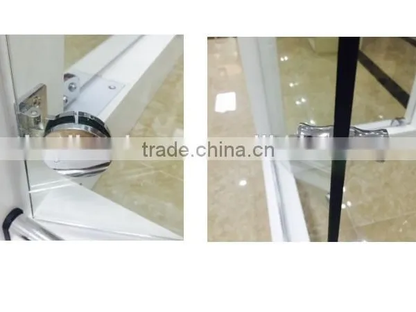 SKB-100D Double Side Glass Door Lock , Folding Cabinet Glass Door Walls Hinges in South America photo-3