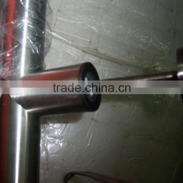 Glass Door Double Key Handle With Lock photo-6