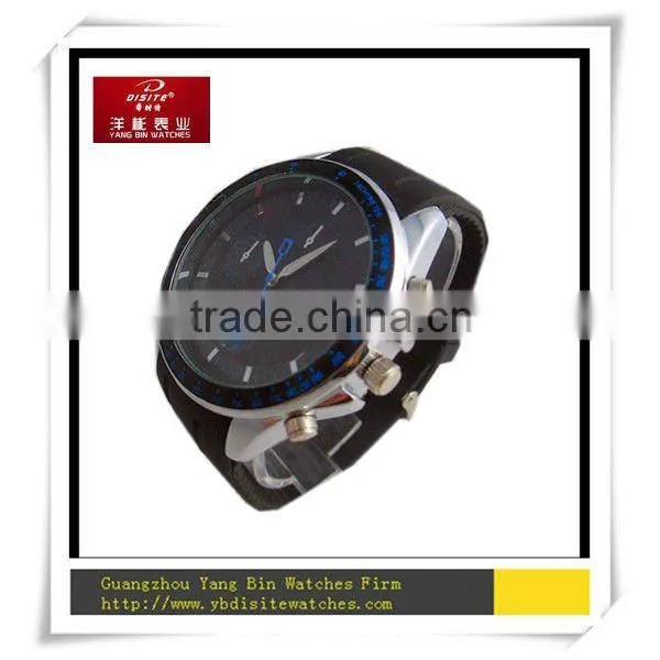 Durable Men Silicone Led Quartz Watch