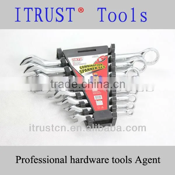 7pcs Fully Polished Conbination Wrench Set WR9003