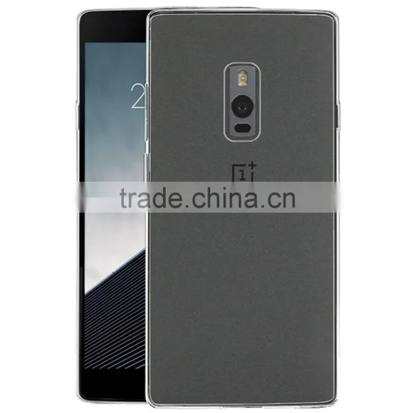 Keno Nature 0.6mm Slim Crystal Grey TPU Soft Case Shell for OnePlus 2 photo-5