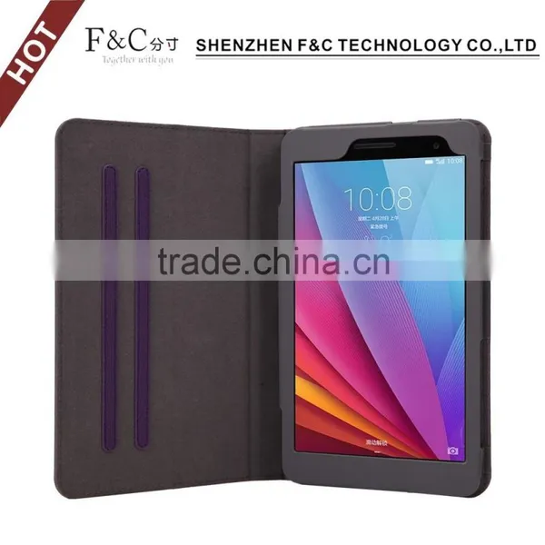 Hand Made Foldable Stand Faux Leather Case for Huawei MediaPad T1 7.0 photo-4