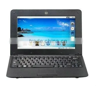 10inch mini laptops DDR 516MB,4GB, 8850 or Allwinner support Android 4.0 or Windows CE 6.0