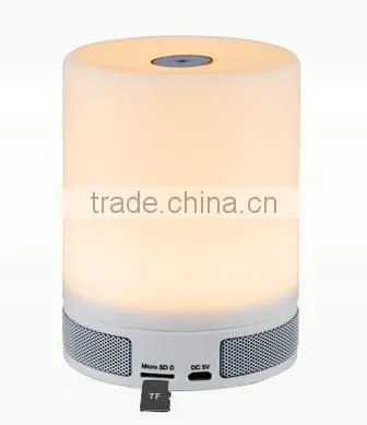 2016 Mini Best Selling Bluetooth Water Dancing 2.0 Speaker With LED Touch Table Lamp photo-6
