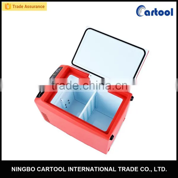 12L Battery Operated Mini Refrigerator dc 12v Car Portable Fridge Freezer Refrigerator photo-3
