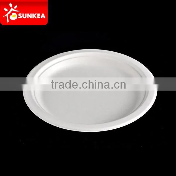 100% Sugarcane Fiber Biodegradable Disposable Plate Quality Choice photo-6