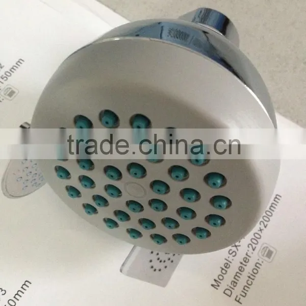 Top Shower Head With White Nozzle Small Ceiling Shower Rain Shower Head With Arm Small Shower Head photo-3