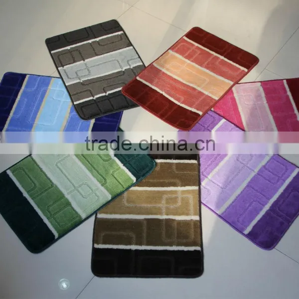 Washroom Floor Mat With Anti-slip TPR Base photo-5