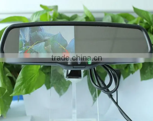 New Universal Auto Dim Rearview Mirror + 4.3" Parking Rearview Display