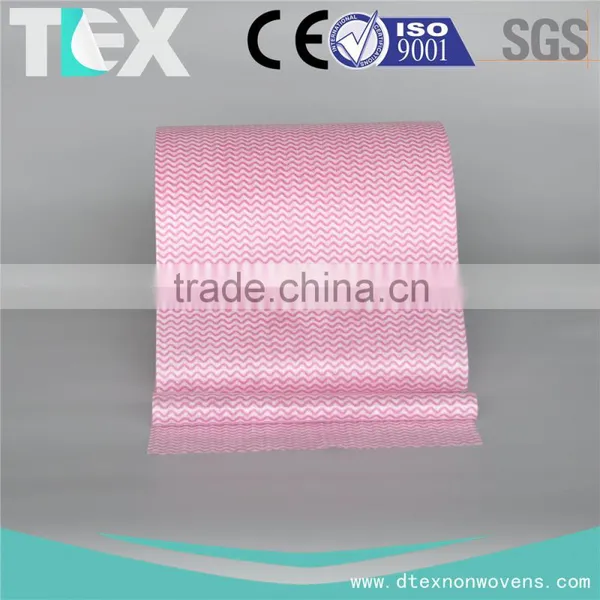 [D-TEX] Colored Printed Viscose & Polyester Spunlace Nonwoven Jumbo Rolls photo-5