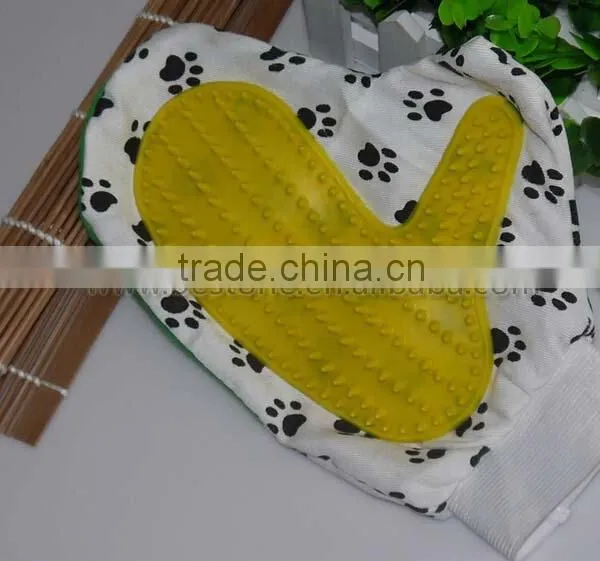 Pet Cleaning Gloves Pet Dog Bath Comb photo-2