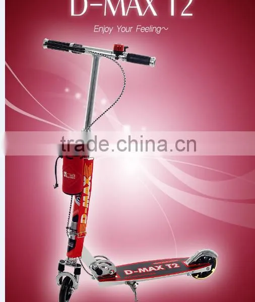 Aluminum Frame 2 Wheel Hand Brake Kids Kick Scooter Children Scooter Baby Scooter photo-2
