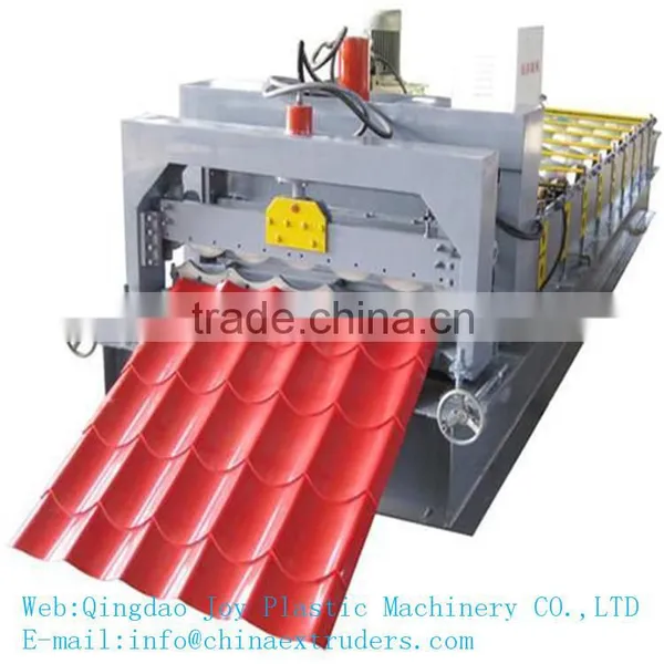 Pvc pc Trapezoidal Roof Production Line photo-3