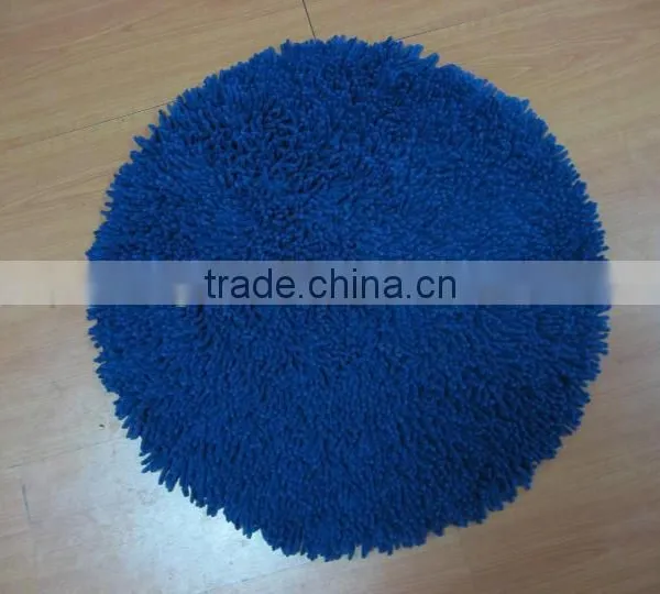 Microfiber Heart Shape Bedroom Mat photo-4