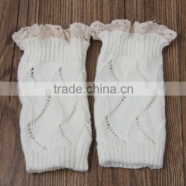 Free Shipping Baby Heated Leg Warmer Infant Crochet Knitted Top Leg Warmer photo-3