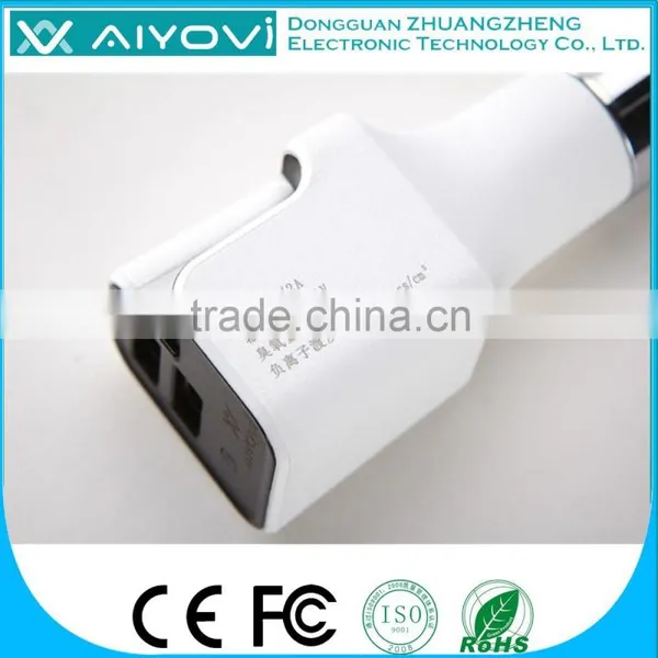 Eletric Car Phone Charger With Air Purifier