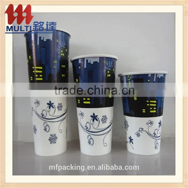 Paper Cup Hot Selling High Quality Customer Logo Printed Disposable Cup With Lid Supplier's Choice photo-6