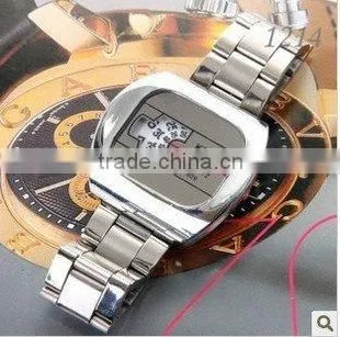 2013 chronograph bracelet watch with pc movt