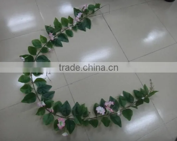 Artificial Hanging Rattan Wall Plant for Indoor Decoration photo-3