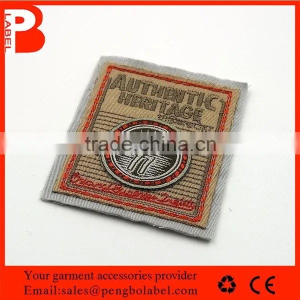 China High Quality Embroidery Logo Badge Patch for Clothing Garment photo-2