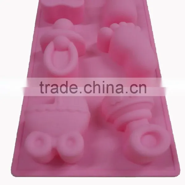SM-004 High Quality Low Price Baby Series Soap Mold