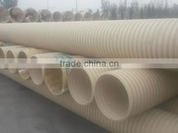 PVC Material 3" Corrugated Drain Pipe photo-5