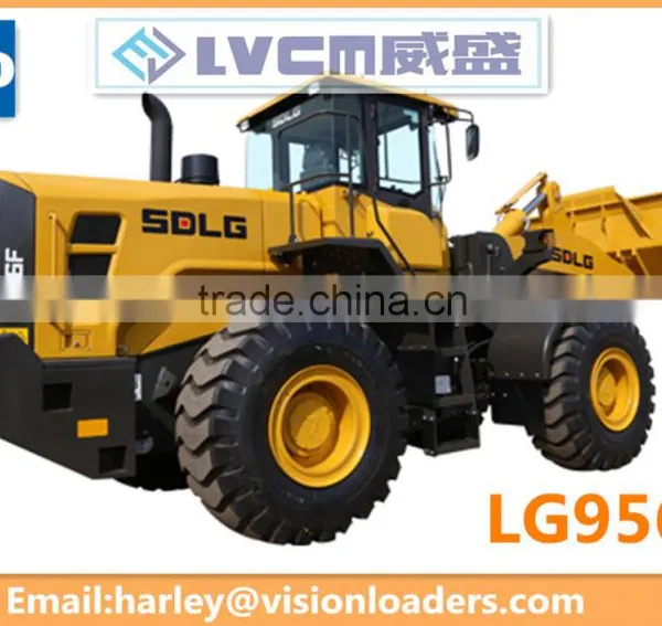 SDLG Wheel Loader LG956F, SDLG New Products LG956F, SDLG Pilot Control Loader