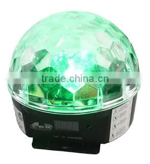 Top Quality Pro Color Changing Hanging Ball Lighting RGBWYP 6PCS 3W Crystal Ball Rotating Color Light photo-6
