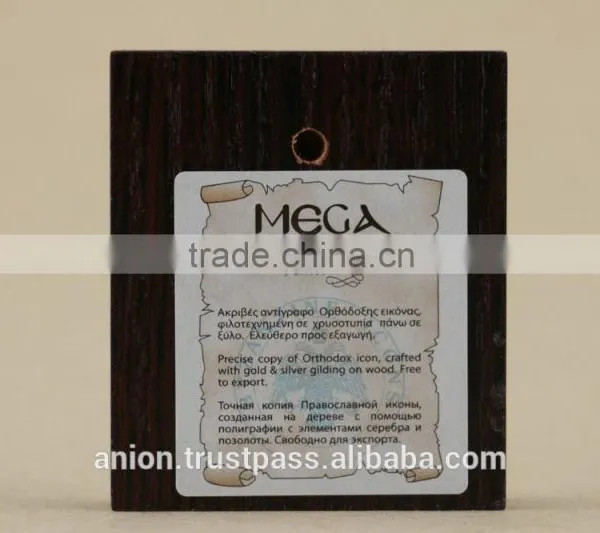 Greek & Russian Orthodox Wooden Icon. Annunciation. Small Size photo-5